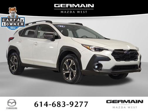 Crystal White Pearl 2024 Subaru Crosstrek Premium