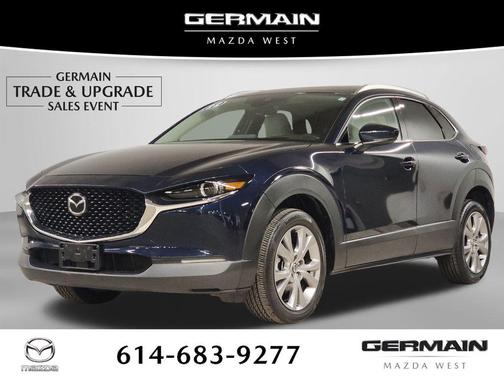 Deep Crystal Blue Mica 2022 Mazda CX-30 2.5 S Premium Package