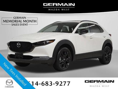 Snowflake White Pearl Mica 2025 Mazda CX-30 2.5 Turbo Premium Package