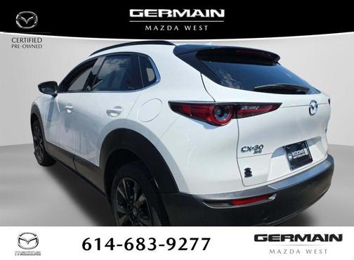 Snowflake White Pearl Mica 2025 Mazda CX-30 2.5 Turbo Premium Package