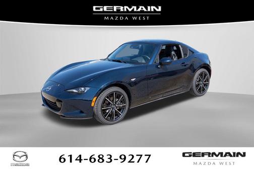 Deep Crystal Blue Mica 2026 Mazda MX-5 Miata RF Grand Touring