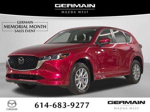 Soul Red Crystal Metallic 2025 Mazda CX-5 2.5 S Select Package