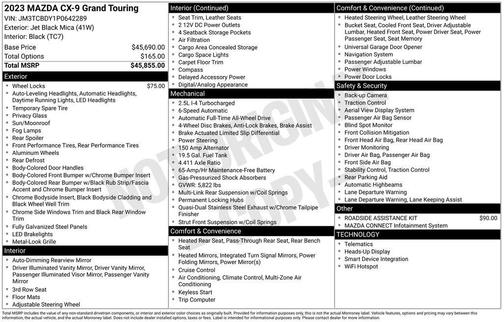 2023 Mazda CX-9 Grand Touring