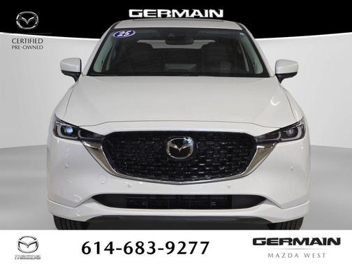 Rhodium White Metallic 2025 Mazda CX-5 2.5 S Premium Plus Package