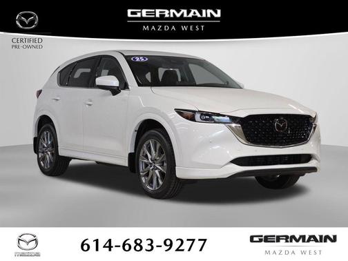 Rhodium White Metallic 2025 Mazda CX-5 2.5 S Premium Plus Package