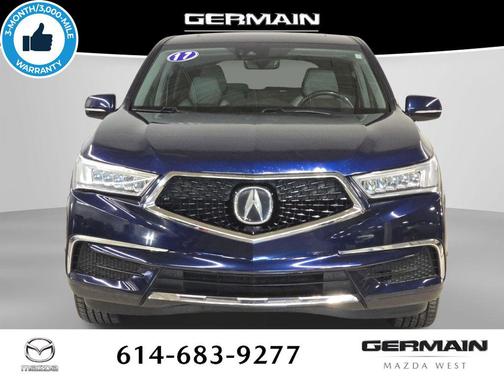 Fathom Blue Pearl 2017 Acura MDX 3.5L w/Technology Package