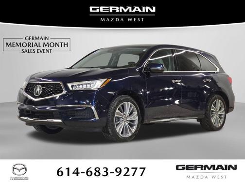 Fathom Blue Pearl 2017 Acura MDX 3.5L w/Technology Package