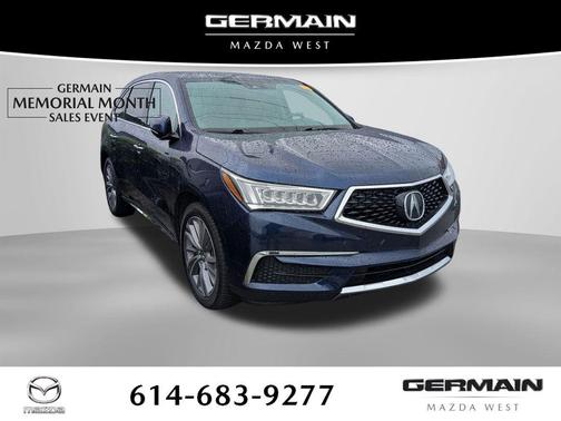 Fathom Blue Pearl 2017 Acura MDX 3.5L w/Technology Package
