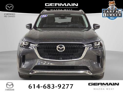Machine Gray Metallic 2024 Mazda CX-90 PHEV Premium