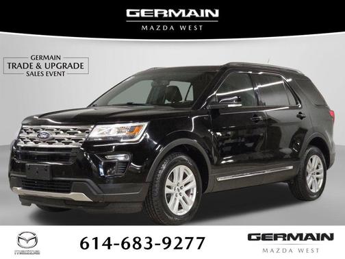 Shadow Black 2018 Ford Explorer XLT