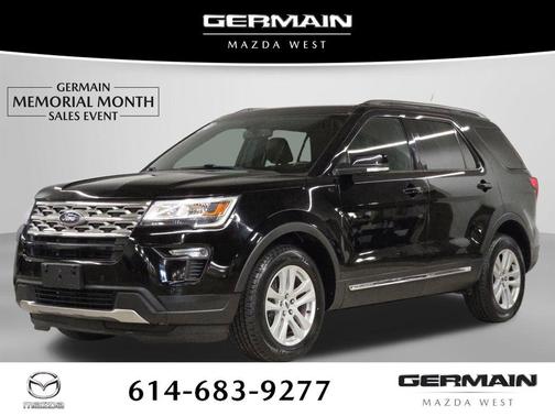 Shadow Black 2018 Ford Explorer XLT