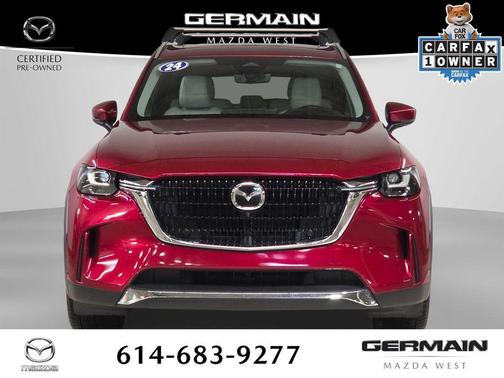 Soul Red Crystal Metallic 2024 Mazda CX-90 PHEV Premium Plus