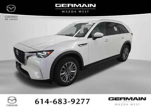 Rhodium White Premium 2024 Mazda CX-90 PHEV Preferred