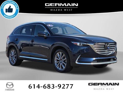 Deep Crystal Blue Mica 2021 Mazda CX-9 Grand Touring