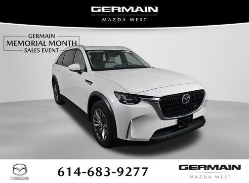 Rhodium White Premium 2024 Mazda CX-90 PHEV Preferred