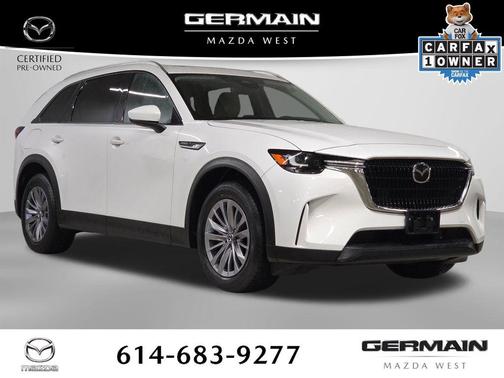 Rhodium White Premium 2024 Mazda CX-90 PHEV Preferred