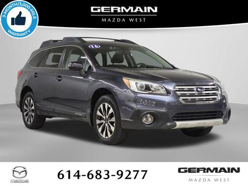 Carbide Gray Metallic 2016 Subaru Outback 2.5i Limited