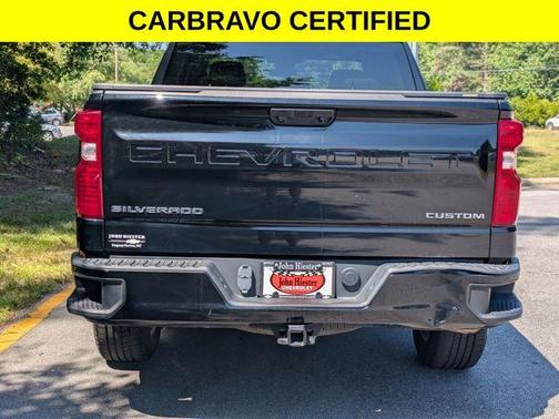 Black 2022 Chevrolet Silverado 1500 Custom