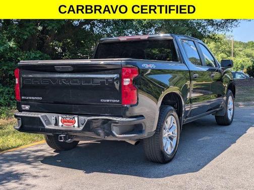 Black 2022 Chevrolet Silverado 1500 Custom