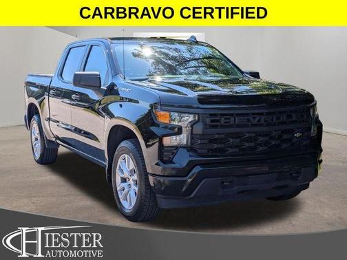 Black 2022 Chevrolet Silverado 1500 Custom