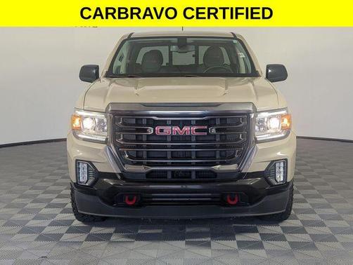 Desert Sand Metallic 2022 GMC Canyon AT4 w/Cloth