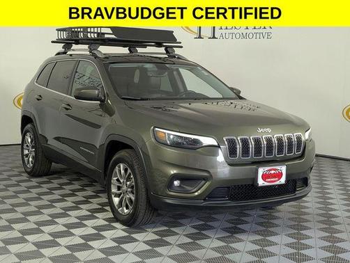 Olive Green Pearlcoat 2019 Jeep Cherokee Latitude Plus