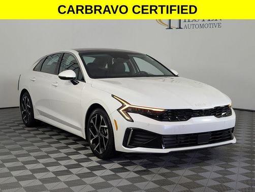 Snow White Pearl 2025 Kia K5 EX