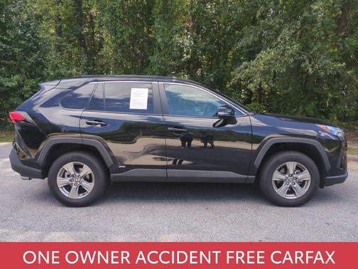 Midnight Black Metallic 2024 Toyota RAV4 Hybrid XLE