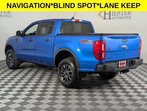 Blue Metallic 2021 Ford Ranger XLT
