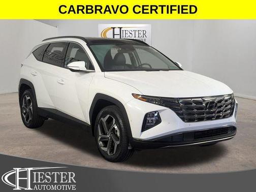 Serenity White Pearl 2023 Hyundai TUCSON Limited