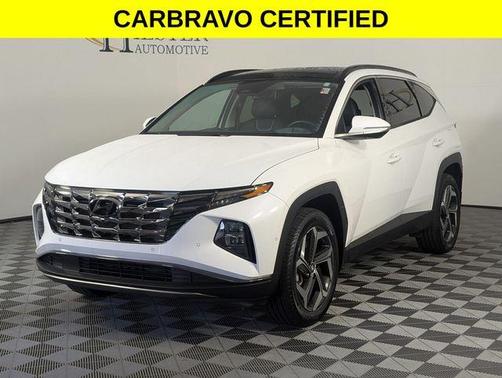 Serenity White Pearl 2023 Hyundai TUCSON Limited