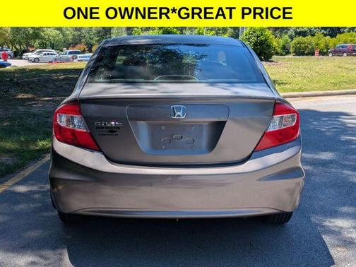 Polished Metal Metallic 2012 Honda Civic LX