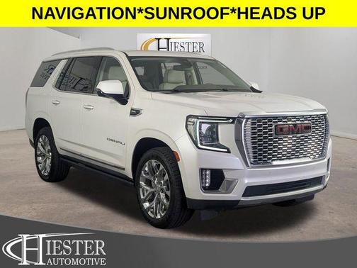 White Frost Tri-Coat 2022 GMC Yukon Denali