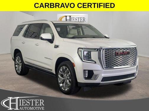 White Frost Tri-Coat 2022 GMC Yukon Denali