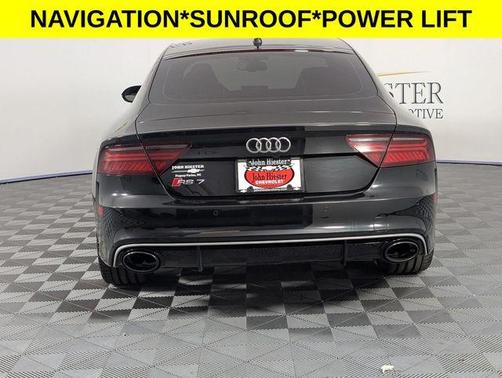 Mythos Black Metallic 2017 Audi RS 7 4.0T Prestige