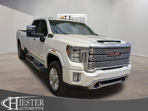 White Frost Tri-Coat 2022 GMC Sierra 2500 Denali