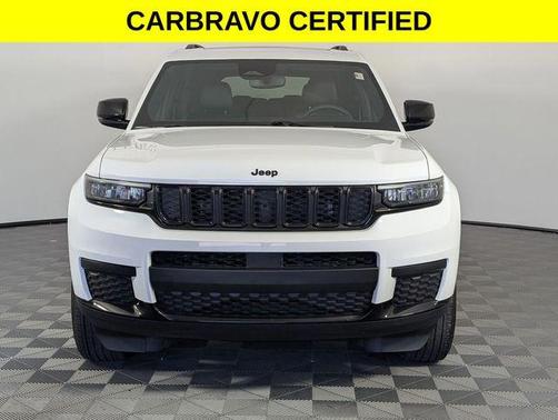 Bright White Clearcoat 2024 Jeep Grand Cherokee L Laredo