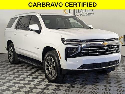 Summit White 2025 Chevrolet Tahoe LT