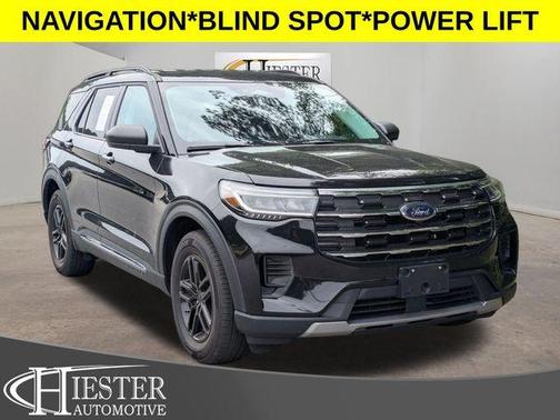 Agate Black Metallic 2025 Ford Explorer Active