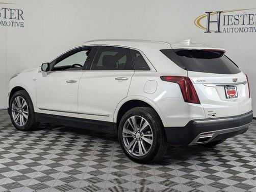Crystal White Tri-Coat 2025 Cadillac XT5 Premium Luxury