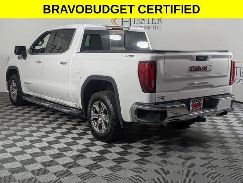 Summit White 2019 GMC Sierra 1500 SLT