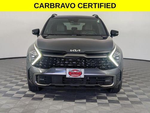 Gravity Gray 2024 Kia Sportage Plug-In Hybrid X-Line Prestige