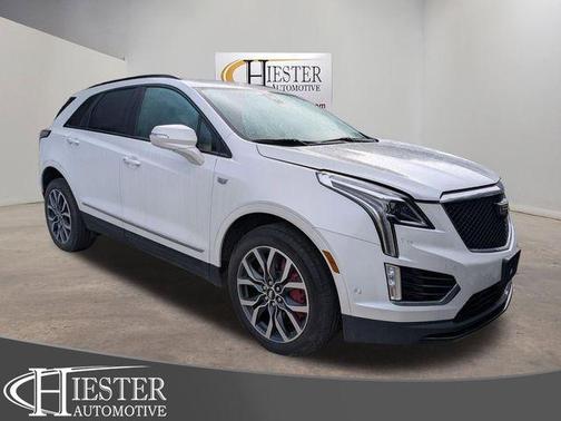 Crystal White Tri-Coat 2023 Cadillac XT5 Sport