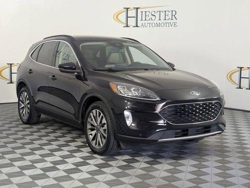 Black 2020 Ford Escape Titanium