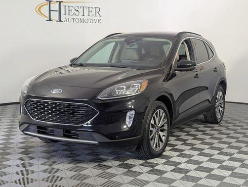 Black 2020 Ford Escape Titanium