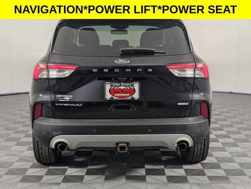 Black 2020 Ford Escape Titanium