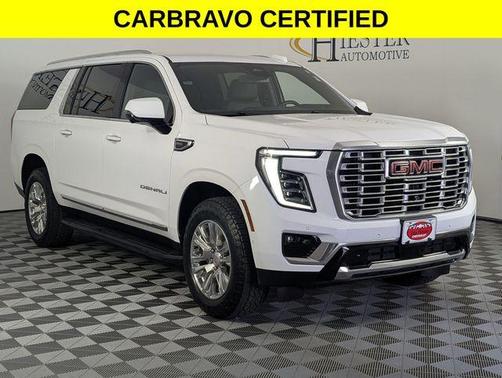 Summit White 2025 GMC Yukon XL Denali