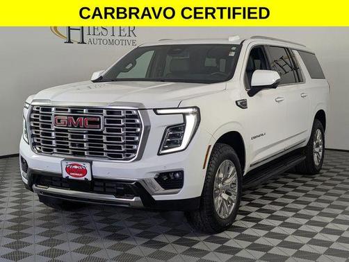 Summit White 2025 GMC Yukon XL Denali