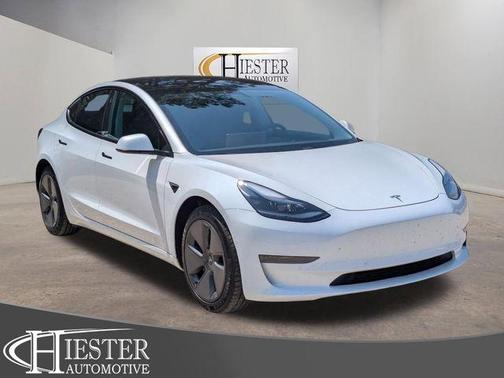 Pearl White Multi 2021 Tesla Model 3 Standard Range Plus