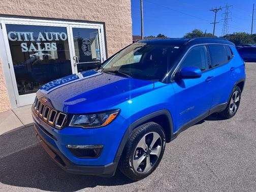 Blue 2018 Jeep Compass Latitude